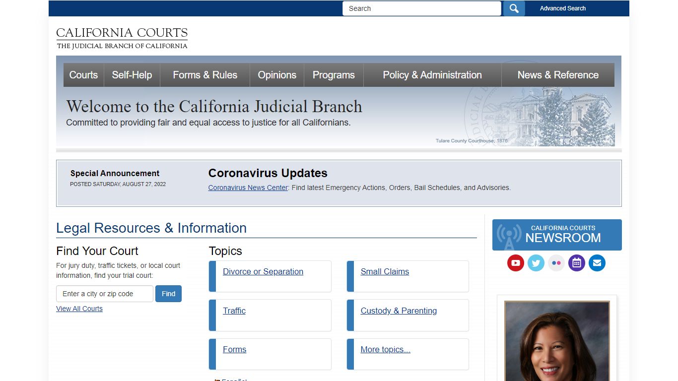 JUDICIAL COUNCIL OF CALIFORNIA CIVIL CASE COORDINATION PROCEEDING (JCCP ...